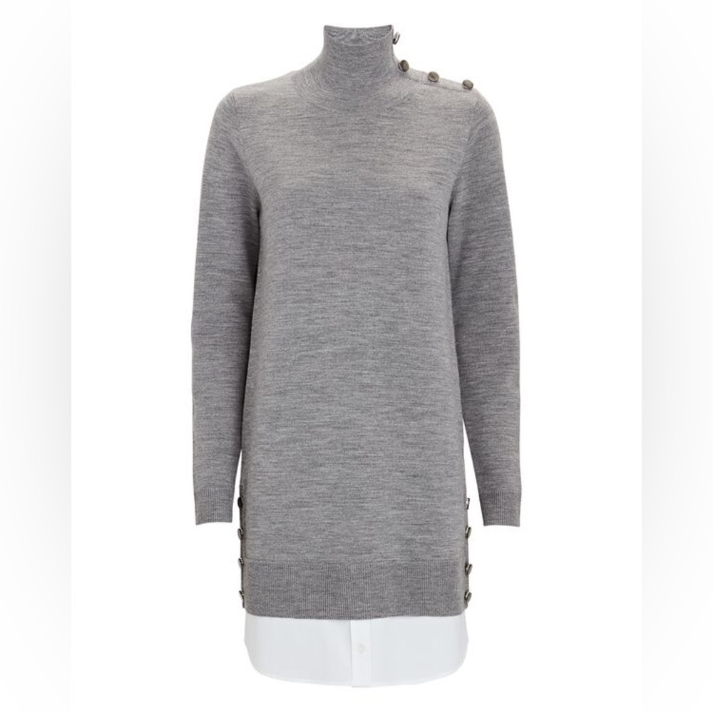 VERONICA BEARD Soval Layered Sweater Dress